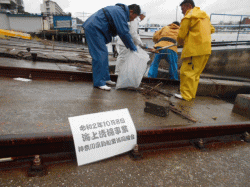 清掃活動の様子