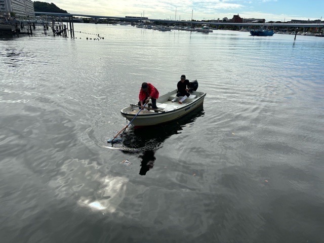 清掃活動の様子